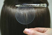 How to Apply Fusion/Pre-bounded Hair Extensions,Step Three