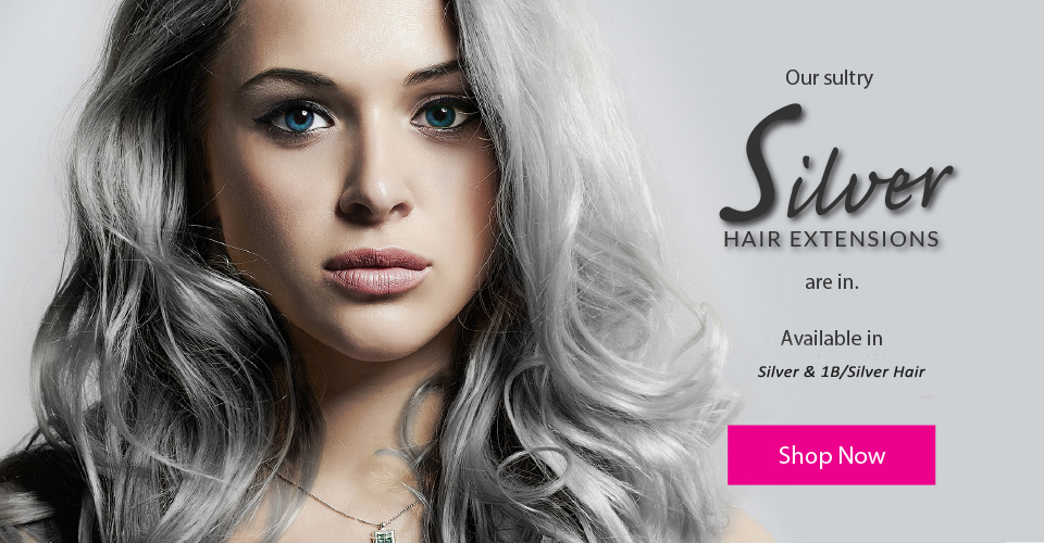 Grey Hair Extensions Sale Online, Grey Hair Extensions for Sale