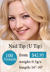 100 stands nail tips hair extensions