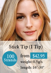 100 stands stick tips hair extensions